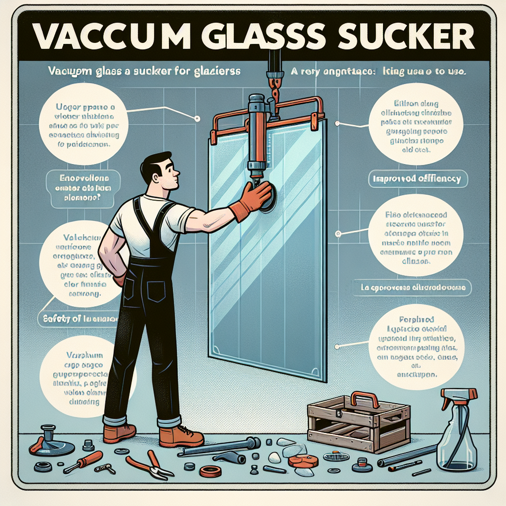 Why Every Glazier Should Own a Vacuum Glass Lifter Sucker