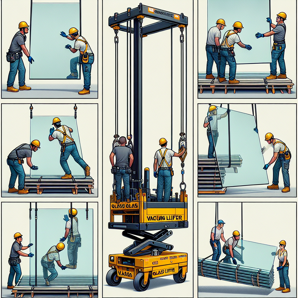 How to Safely Move Large Glass Panels with a Vacuum Glass Lifter