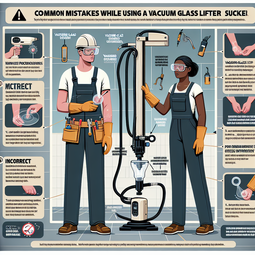 How to Avoid Common Mistakes with a Vacuum Glass Lifter Sucker
