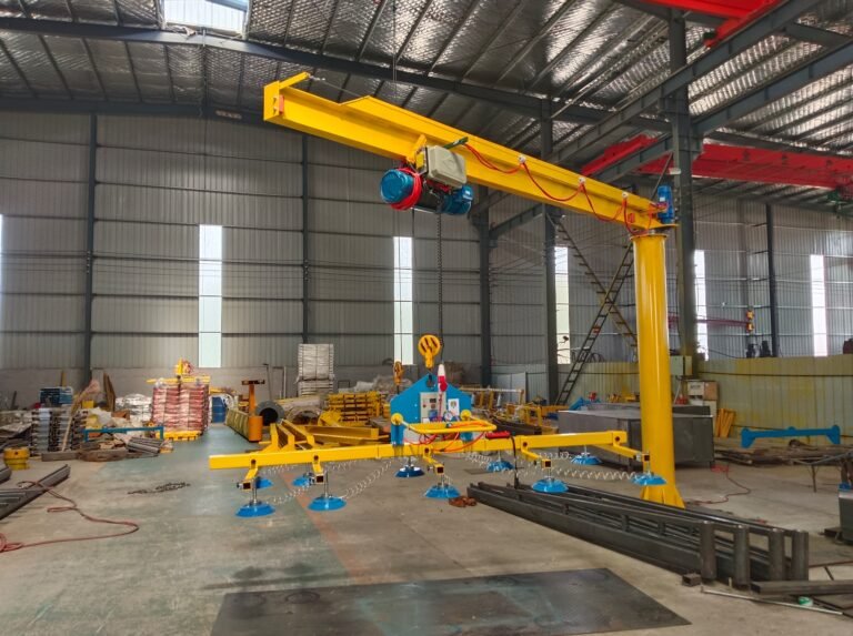 Glass curtain wall installation glass vacuum lifter cup lift 800kg (2)