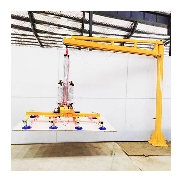 Glass curtain wall installation glass vacuum lifter cup lift 800kg (5)