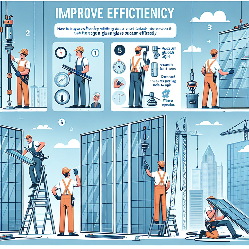 How to Improve Efficiency with a Vacuum Glass Lifter Sucker
