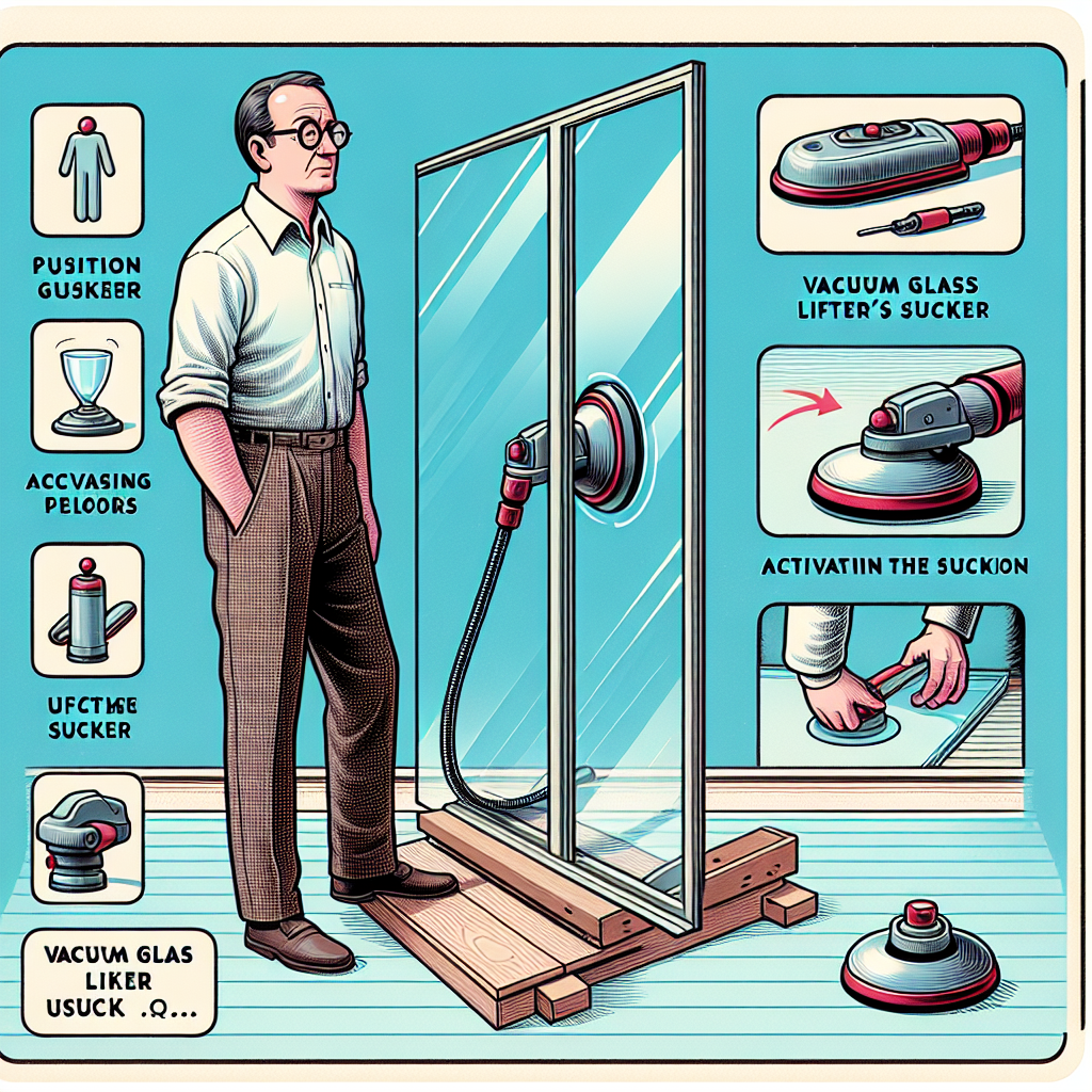 A Beginner’s Guide to Using a Vacuum Glass Lifter Sucker