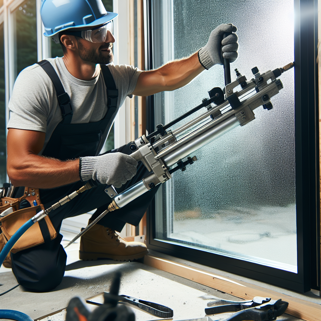 How to Improve Your Glass Installation Process with a Pneumatic Glass Lifter