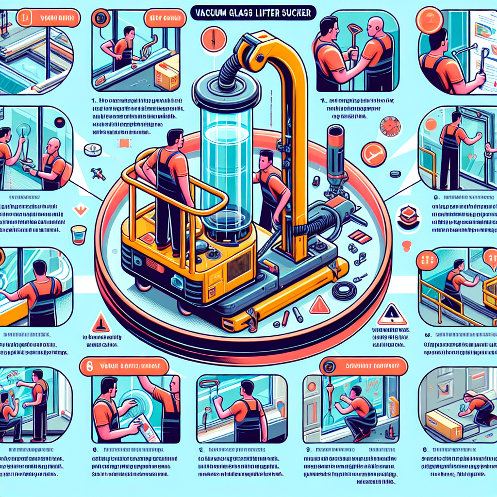 How to Safely Operate a Vacuum Glass Lifter Sucker
