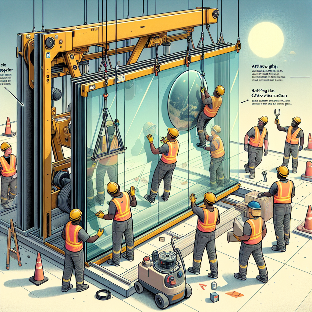 How to Safely Move Large Glass Panels with a Vacuum Glass Lifter