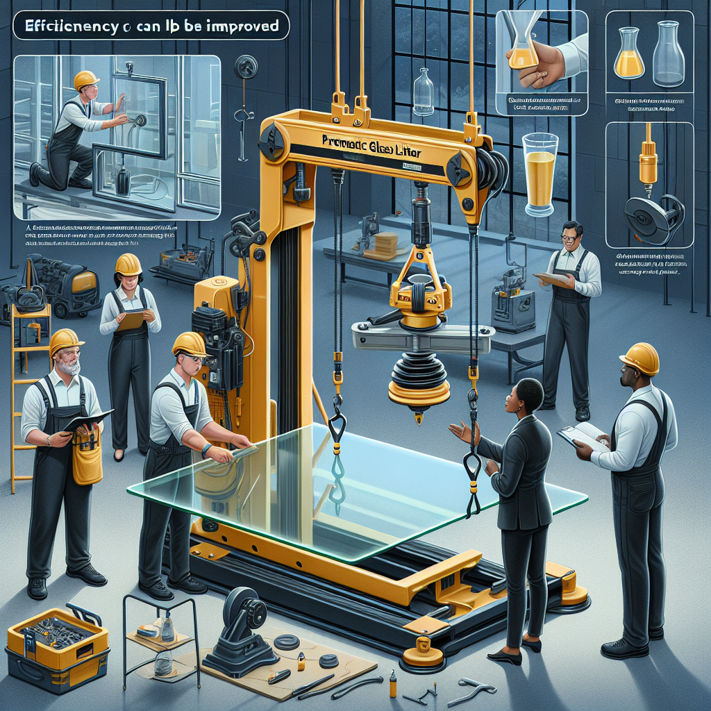 How to Improve Efficiency with a Pneumatic Glass Lifter