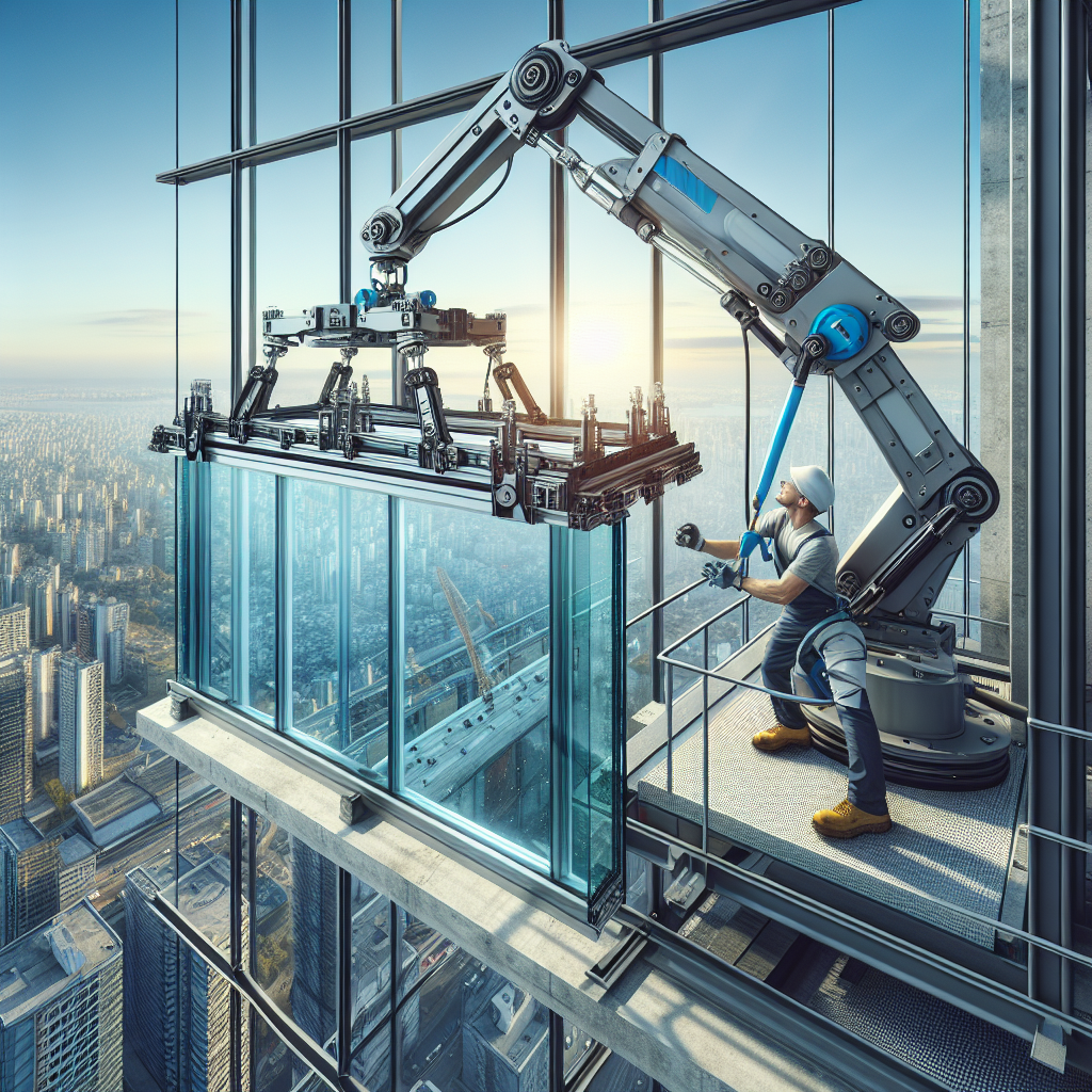 The Benefits of Using a Pneumatic Glass Lifter in High-Rise Buildings