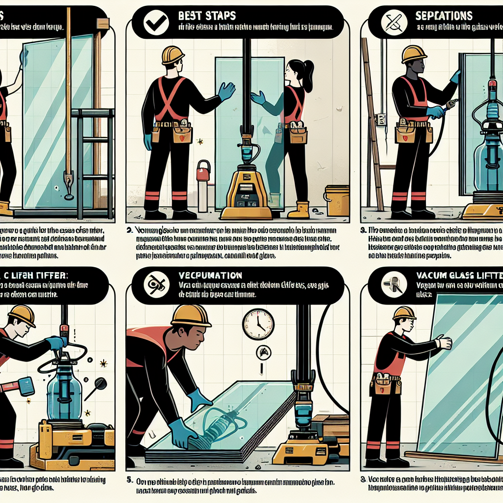 The Best Practices for Using a Vacuum Glass Lifter on the Job