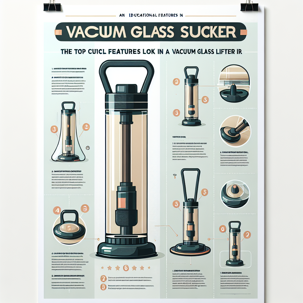 The Top 5 Features to Look for in a Vacuum Glass Lifter Sucker
