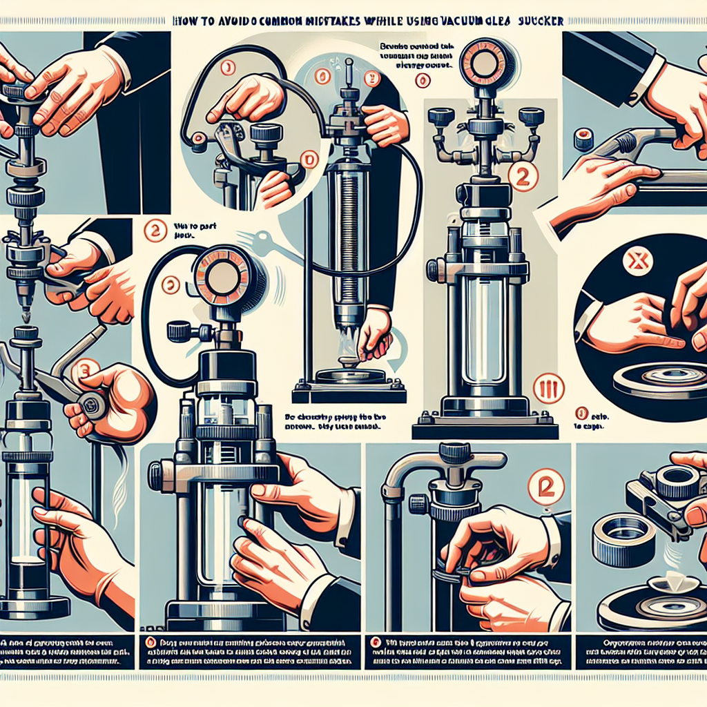 How to Avoid Common Mistakes with a Vacuum Glass Lifter Sucker